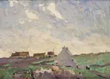 Charles Vincent Lamb, IN THE VILLAGE OF CARRAROE (COUNTY GALWAY)