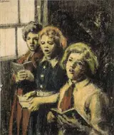 William Conor, THREE CHOIR GIRLS