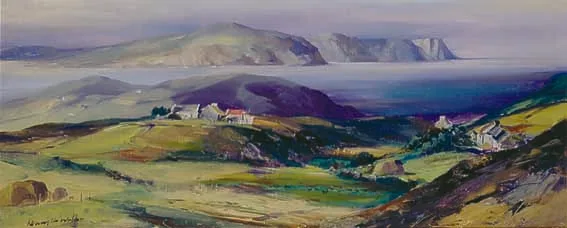 HORN HEAD, DONEGAL by Kenneth Webb, oil on canvas, sold Feb 2003
