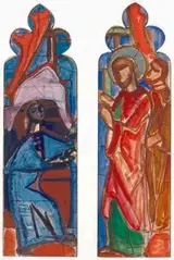 Evie Hone, EARLY STUDIES TOWARDS JAIRUS' DAUGHTER, WASHINGTON CATHEDRAL