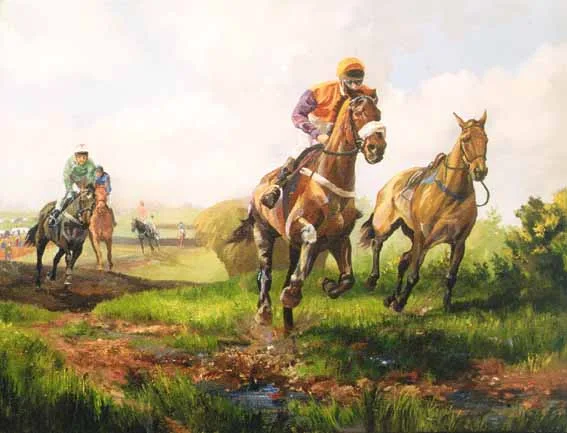 William Docherty Weir, TIP AND TURN, acrylic and oil on canvas
