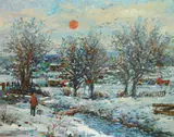 Jack Cudworth, EVENING SNOW