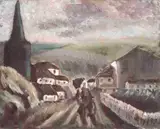 Christy Brown, VIEW DOWN MAIN STREET, BALLINASLOE