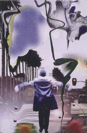 Mark Keane, GHOSTS and TWO FRIENDS (A PAIR), photomontage
