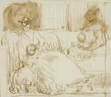 William Orpen, STUDY FOR SWINTON FAMILY PORTRAIT