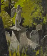 Letitia Marion Hamilton, COUNTRY CHURCHYARD