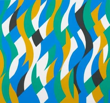 Bridget Riley, ECHO, screenprint