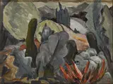 Anne King-Harman, CACTI IN LANDSCAPE
