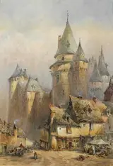William Bingham McGuinness, CONTINENTAL TOWN AND CASTLE