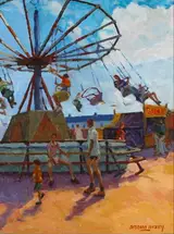 Desmond Hickey, CHILDREN AND CHAIR-O-PLANE