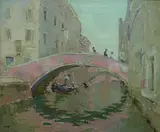 Letitia Marion Hamilton, BRIDGE SCENE, VENICE