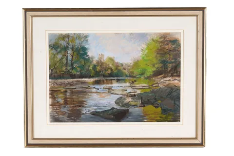 Walter Holmes, Richmond, pastel