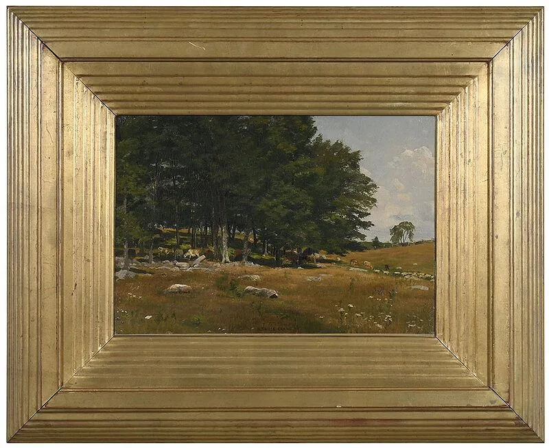 Robert Bruce Crane, ÿLanguid Summer Landscape, New York, oil on canvas