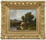 William Hart, Cows Watering