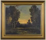 Robert William Wood, Sunset
