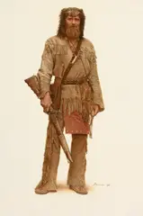 James Bama, Mountain Man from Meeteetse, 1986, oil on board