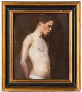 Frank Duveneck, Study of a Male Model