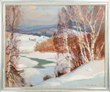 Emile A. Gruppe, Bend in the River, Vermont