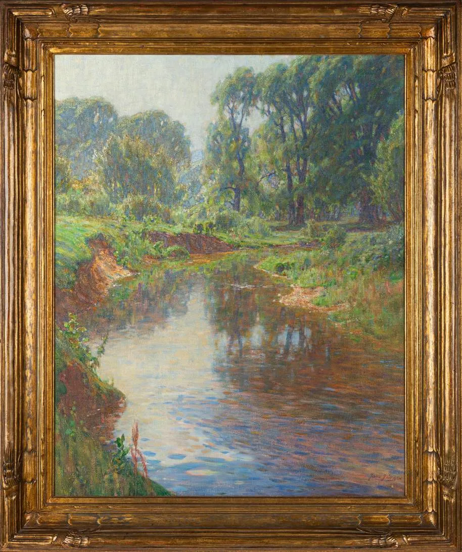 John J. Inglis, Landscape, Oil on canvas