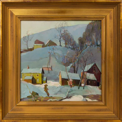 Alexander Oscar Levy, Snug, Oil on panel