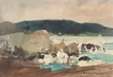 Roy Martell Mason, Fishing on the Rocks