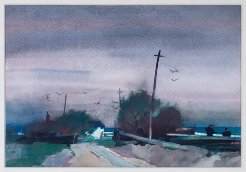 Roy Martell Mason, Untitled, Watercolor
