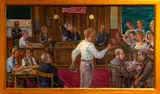 Clyde Singer, Court Room Scene