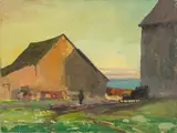 Roy Martell Mason, Barn Scene