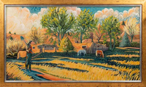 Ed Sandoval, Taos, New Mexico, 1995, Oil on canvas