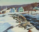 George A. Renouard, Winter Scene