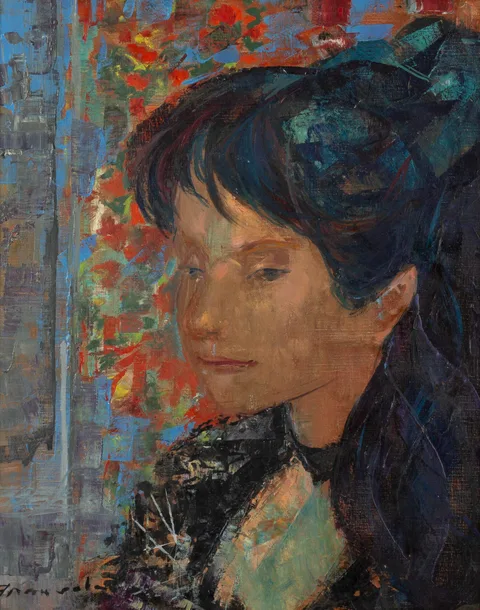 Emilio Grau Sala, Eleanor, Oil on canvas