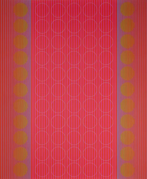 Centered Rings by Julian Stanczak, Serigraph, sold Jan 2022