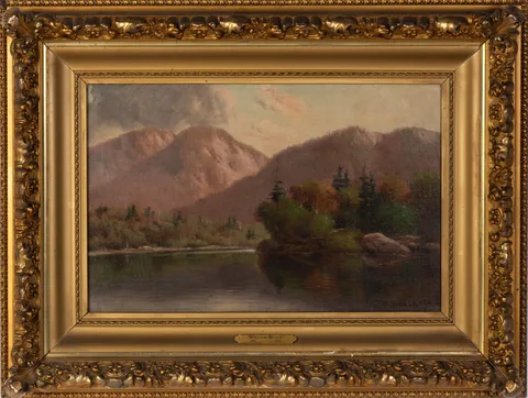 William Bruce, Landscape, Oil on canvas