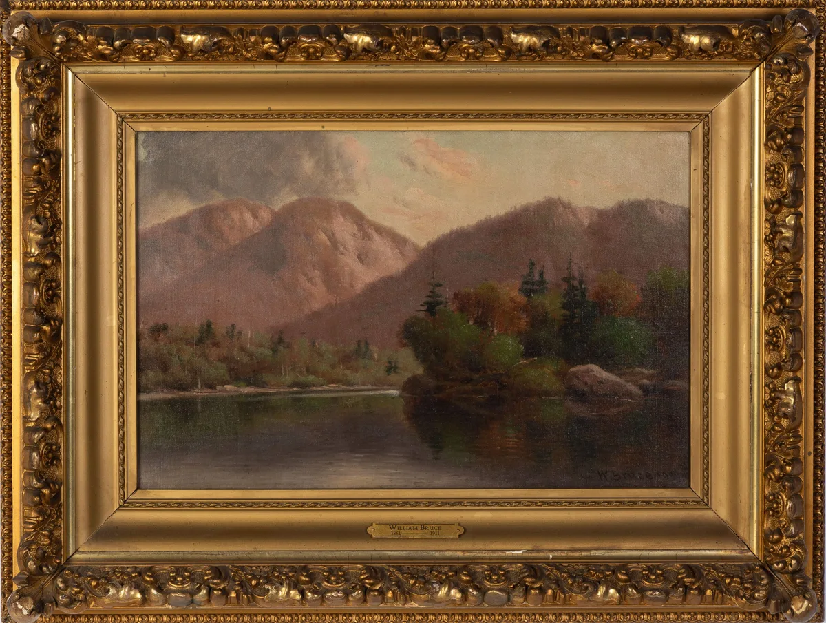 Landscape by William Bruce, Oil on canvas, sold Nov 2023