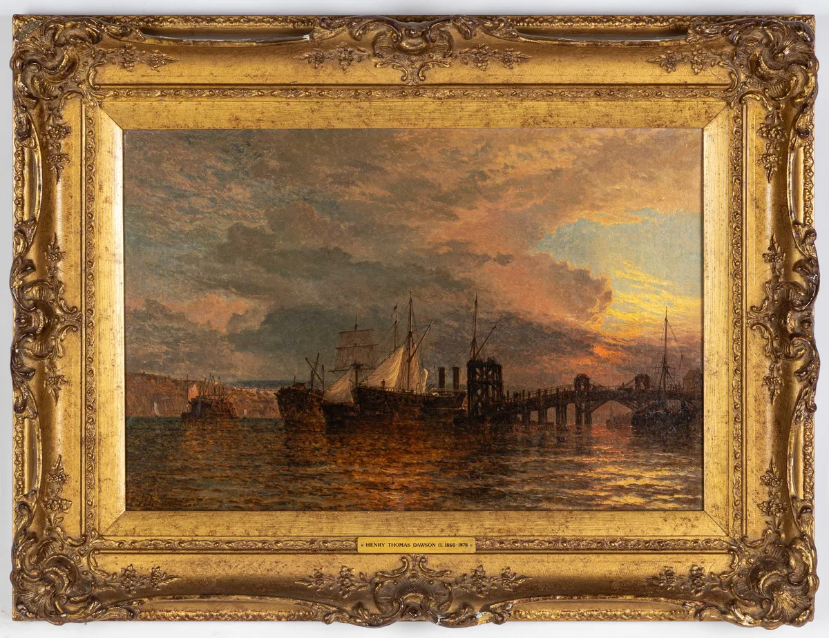 Untitled by Henry Thomas Dawson, Oil on canvas, sold Jan 2024