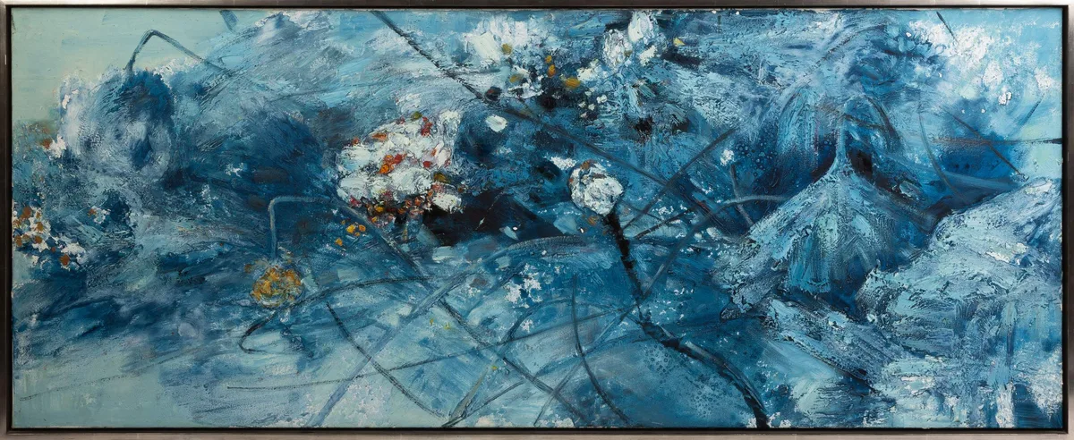Diao Qingchun, Flowers, 2012, oil on canvas