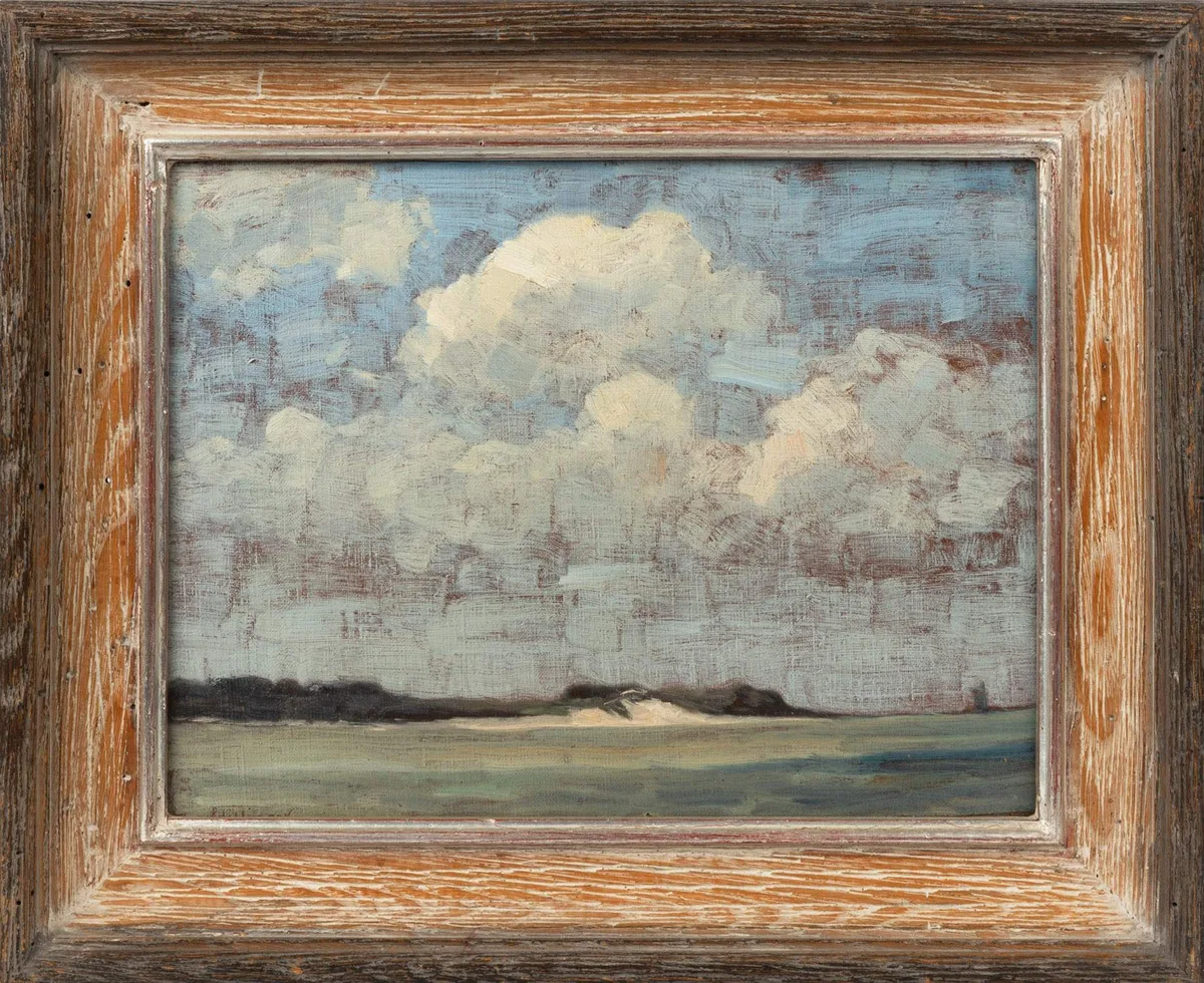 Alexander Shilling, Coastal Scene, Oil on canvas