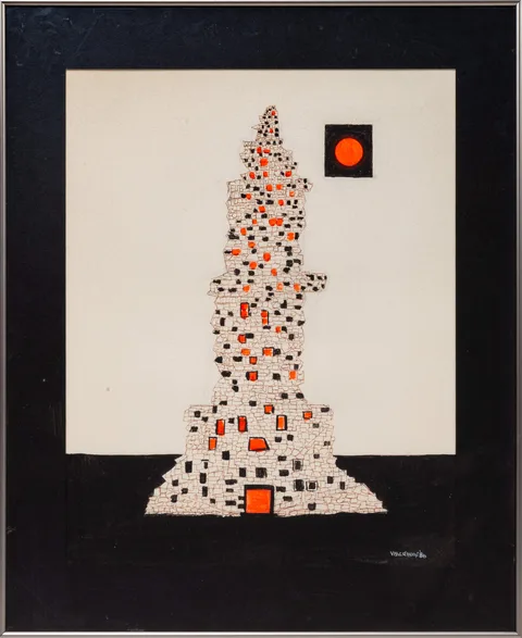 Untitled by Martha Visser't Hooft, Watercolor and gouache, sold May 2026