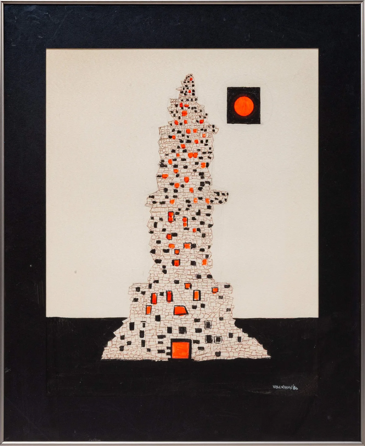 Martha Visser't Hooft, Untitled, Watercolor and gouache