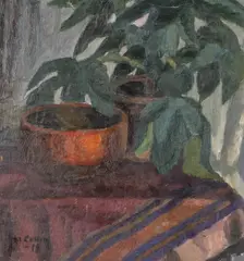 Marcus Collin, Still life, oil