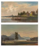 Johan Knutson, 19th century, oil