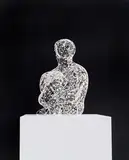 Jaume Plensa, L’Anima della Musica, 2011, Iron and zinc, lacquered in white