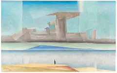 Lyonel Feininger, Die Insel, 1923, Oil on canvas