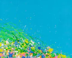 Walasse Ting, Cool Wind, 1972, Acrylic on canvas