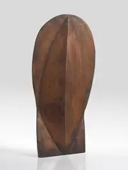 Michael Croissant, Kopf, 1990, Bronze