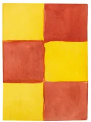 Sean Scully, Unframed, 1996, Aquarell auf festem Papier
