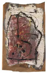 G-67/1958 by Emil Schumacher, 1958, Mixed media, sold Apr 2026