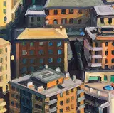 Ralph Fleck, Genova 13/I, 2012, Oil on canvas