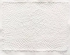 Interferenzen by Günther Uecker, 2008, sold Apr 2026