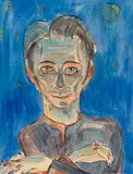Walter Gramatté, Selbstportrait